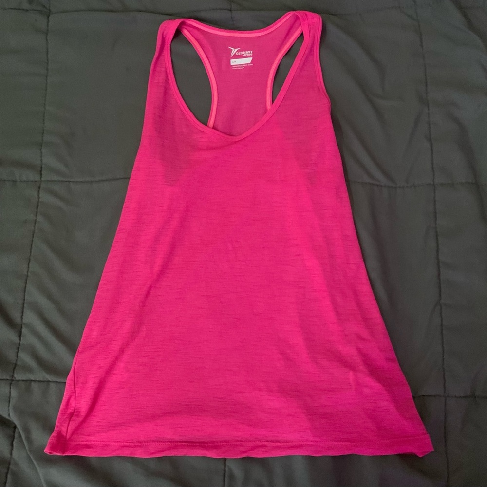Pink Old navy Active workout tank